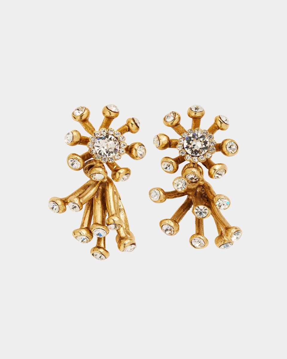 Comet Crystal Earrings
